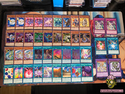 Yugioh Jesse Anderson Crystal Beast Deck - Rainbow Dragon, Overdrive, Bond, Gx-image