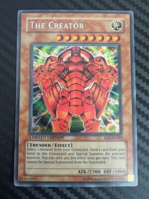 Yugioh The Creator EEN-ENSE2 Secret Rare Limited Edition VLP-image