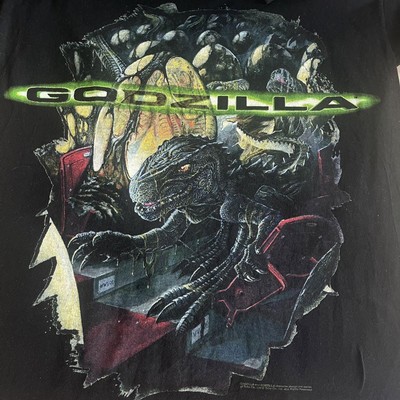 Hollywood Version Godzilla 1998 Vintage T-Shirt M-image