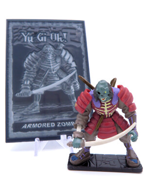 Yugioh Figure - 2002 Armored Zombie w/Card - Mattel 2