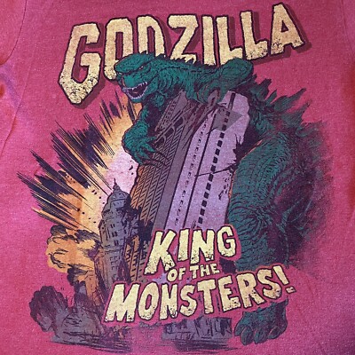 GODZILLA King of the Monsters Licensed T-Shirt by Toho.-image