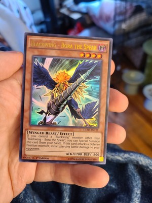 Yugioh Blackwing - Bora the Spear LC5D-EN111 1st Ultra Rare-image