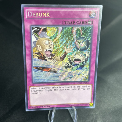 Debunk LC5D-EN255  1st Edition Secret Rare-image