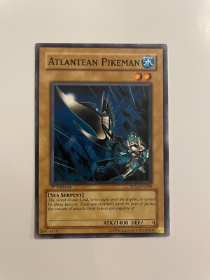 Yu-Gi-Oh! TCG Atlantean Pikeman Yu-Gi-Oh! 5D's 5DS1-EN009 1st Edition Common-image
