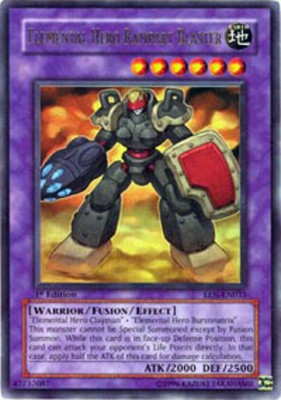 Elemental Hero Rampart Blaster - EEN-EN033 - Ultra Rare - 1st Edition NM YuGiOh!-image