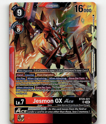 Digimon CCG Jesmon GX ACE - Release Special Booster 2.5-image