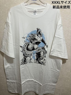 Godzilla T-Shirt Xxxl Size Thick White-image