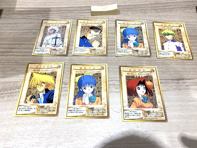 Yu-Gi-Oh  Melody Joey Tea  Shadi Seto  Tristan Cards 7 Sheets   Bandai 　No.3-image