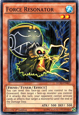 Force Resonator LC5D-EN067 Yu-Gi-Oh! Light Play 1st Edition-image