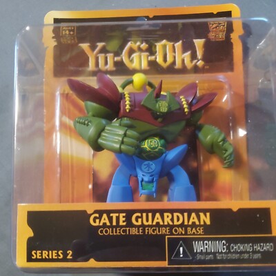 NECA Yu-Gi-Oh! Series 2: Gate Guardian NEW Collectable Yugioh. New on card -image