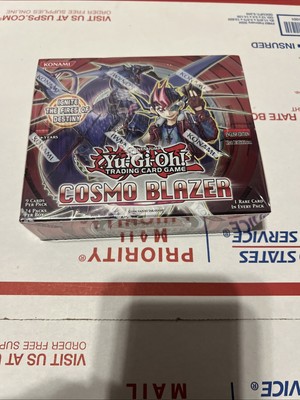 YUGIOH! Cosmo Blazer 1st Edition Booster Box Sealed-image