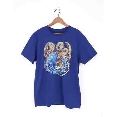 GODZILLA KING OF THE MONSTERS TEE SHIRT BLUE L-image