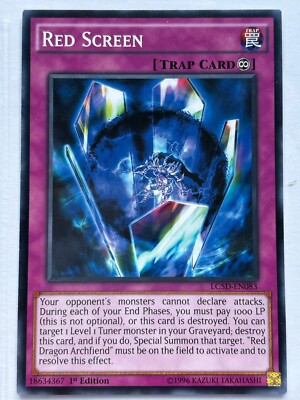 Yu-Gi-Oh Red Screen LC5D-EN083 Common 1st Edition NM-image