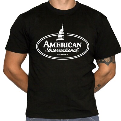 American International Pictures T-Shirt - Defunct Film Distribution Company-image