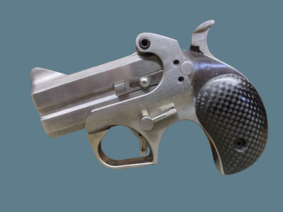 Bond Arms Standard Size Smooth Grip Fits All Derringer Models Carbon Fiber-image