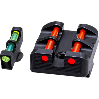 👀 HIVIZ Interchangeable Front & Rear Handgun Target Sights Fits All Glock-image