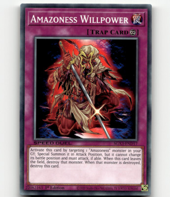 Yugioh Amazoness Willpower Speed Duel GX: Duelists of Shadows-image