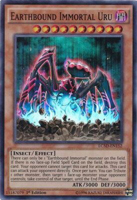 Yu-Gi-Oh Card - LC5D-EN152 - EARTHBOUND IMMORTAL URU (super rare holo) - NM/Mint-image