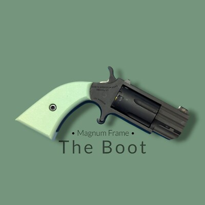 NAA Magnum Boot Grips - 3D Printed - Fits ANY Magnum Frame-image