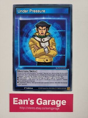 YuGiOh Under Pressure 1st Edition SGX2-ENS05 Speed Duel GX Midterm Paradox - MN-image