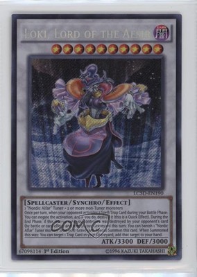 SCR - Loki Lord of the Aesir 1st Ed. #LC5D-EN190 0d08-image