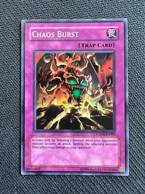 Yugioh Chaos Burst Unlimited Edition Super Rare GX04-EN003 NM-image