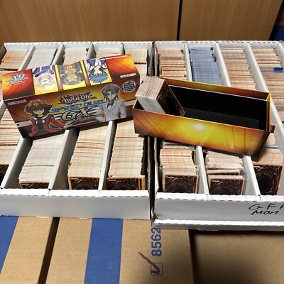 🔥 Yugioh 100 Mixed Cards Lot  + Speed Duel GX Storage Box | Commons/Rares/Holo-image