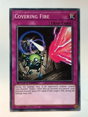 Yu-Gi-Oh! Speed Duel GX: Duel Academy Covering Fire SGX1-ENH18 NM/M-image