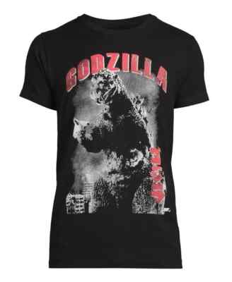 New - Godzilla Mens Black Graphic Unisex Tee Shirt Gift Full Size S-3XL-image