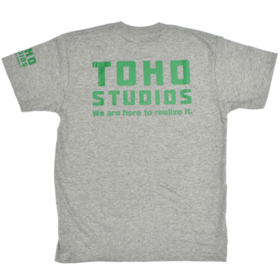 Toho Studios Original T-shirt Gray Ladies Size Godzilla Store Japan Limited New-image