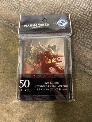 Warhammer 40K Card Sleeves Ork Art Sleeves Deck Protector Fantasy Flight Games-image