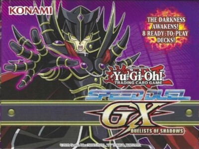 Yu-Gi-Oh Speed Duel GX Box Duelists of Shadows 8 Decks Sealed-image