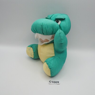 Godzilla Green Dinosaur C1009 Freedom Taffeta Vintage Plush  Toy Doll Japan-image