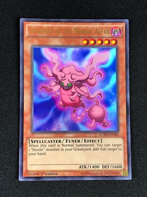 YUGIOH SVARTALK OF THE NORDIC ALFAR LC5D-EN182 1ST ULTRA-image
