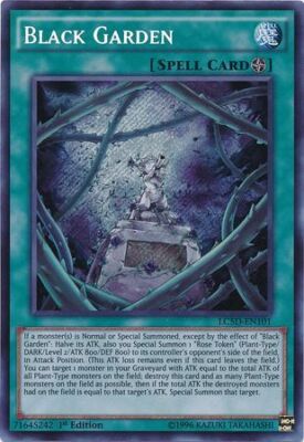Black Garden - LC5D-EN101 - Secret Rare NM Legendary Collection 5 Yugioh-image