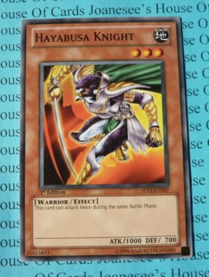 Hayabusa Knight 5DS3-EN007 Yu-Gi-Oh Card 1st Edition New-image