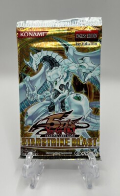 (701036) Yugioh Starstrike Blast 5D's 1st Edition Sealed BOOSTER PACK-image