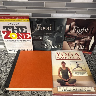 Men’s Health Fitness Nutrition 5-Book Bundle📚 Weight Loss Diet Strength 💫 VG-image