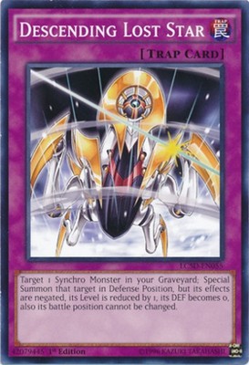 Descending Lost Star - LC5D-EN055 - Common - 1st Edition Near Mint Legendary Col-image