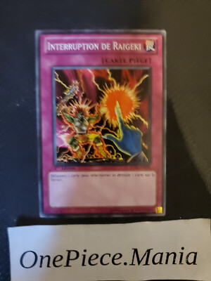 Yu-Gi-OH! Raigeki Interruption 5DS3-FR032 1st-image
