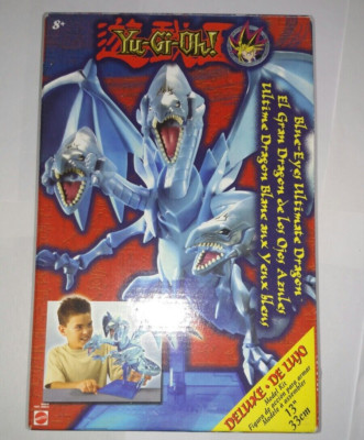 Yu-Gi-Oh Blue Eyes Ultimate Dragon Deluxe Model Kit | Complete In Box | 2003-image