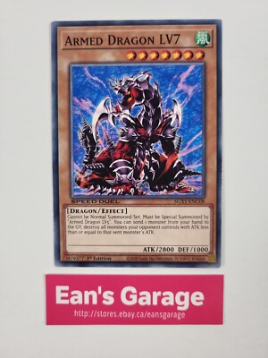 YuGiOh Armed Dragon LV7 SGX1-ENC08 Speed Duel GX: Duel Academy common - Mint-image