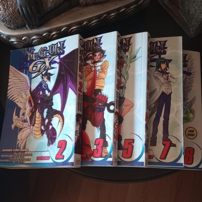 Yu-Gi-Oh Yugioh! GX Manga Vol 2 3 5 7 8  English  no cards-image
