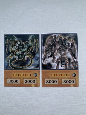 Yu-Gi-Oh GX Anime Style Cards - Ancient Gear Golem Gadjitron Dragon-image