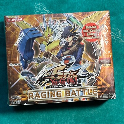 YUGIOH! Raging Battle 1st Edition Booster Box Sealed-image