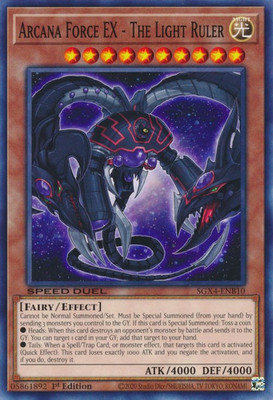 Speed Duel GX: Midterm Destruction #SGX4-ENB10 Arcana Force EX-image
