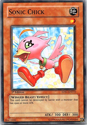 Sonic Chick 5DS1-EN010 Yu-Gi-Oh! Light Play 1st Edition -image