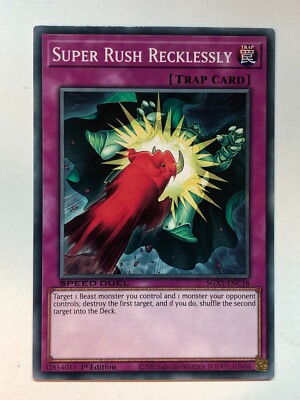 Yu-Gi-Oh! Speed Duel GX: Duel Academy Super Rush Recklessly SGX1-ENC18 NM/M-image