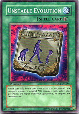 Unstable Evolution 5DS2-EN030 Yu-Gi-Oh! Light Play 1st Edition-image