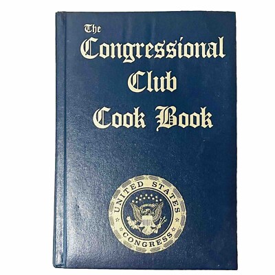 Vintage 80s The Congressional Club Cook Book 11th Ed Foreword By Nancy Reagan-image